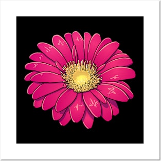 Gerbera Flower Lover Posters and Art